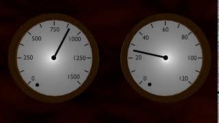 Tacho - Tachometer - Uhr - Zeiger | Blender Simple Animation screenshot 5