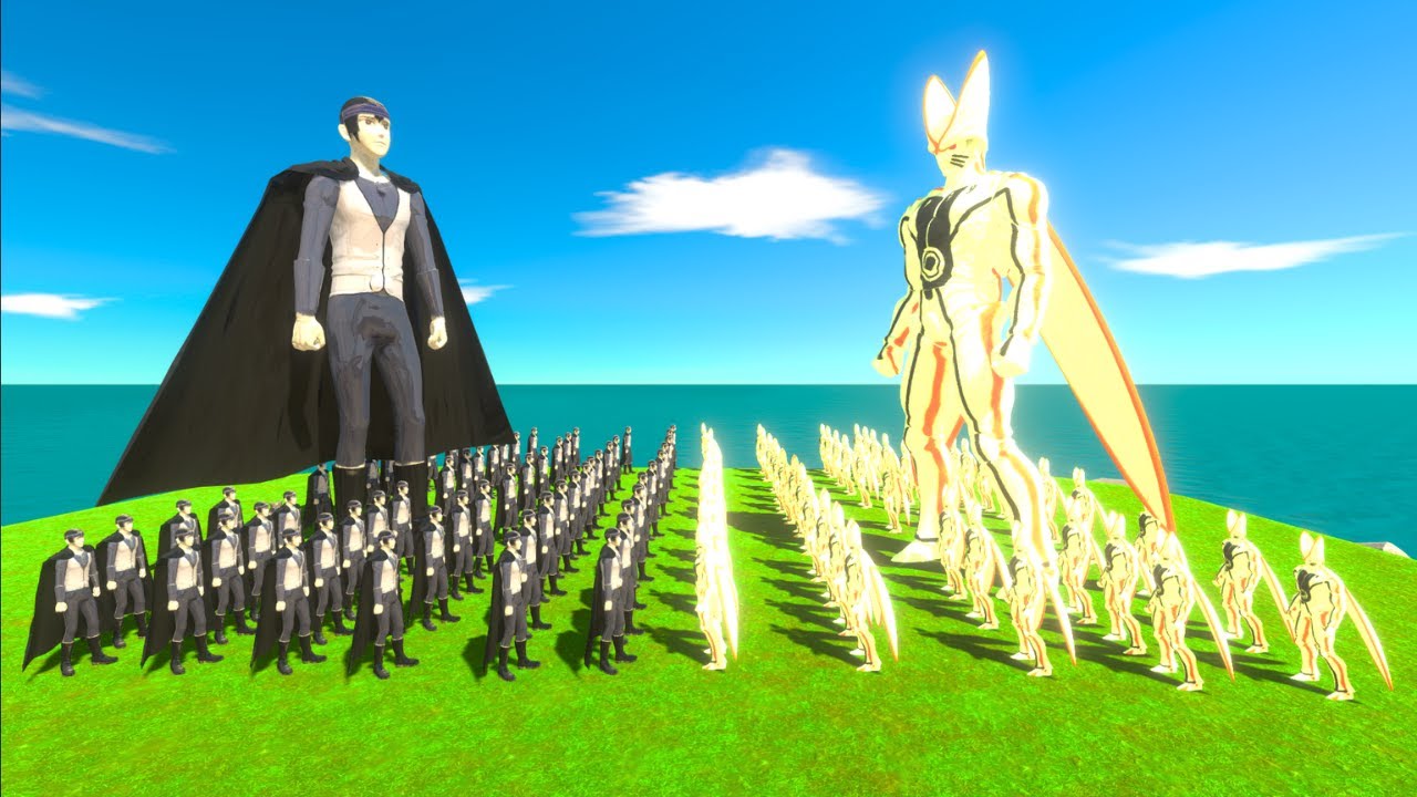 Growing Naruto Kyubi Mode vs Uciha Sasuke - ARBS