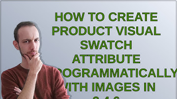 Magento: How to create product visual swatch attribute programmatically with images in 2.4.6
