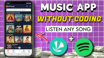 Build a Music App in Minutes | WITHOUT Coding | No Coding Needed Full Tutorial (2025)