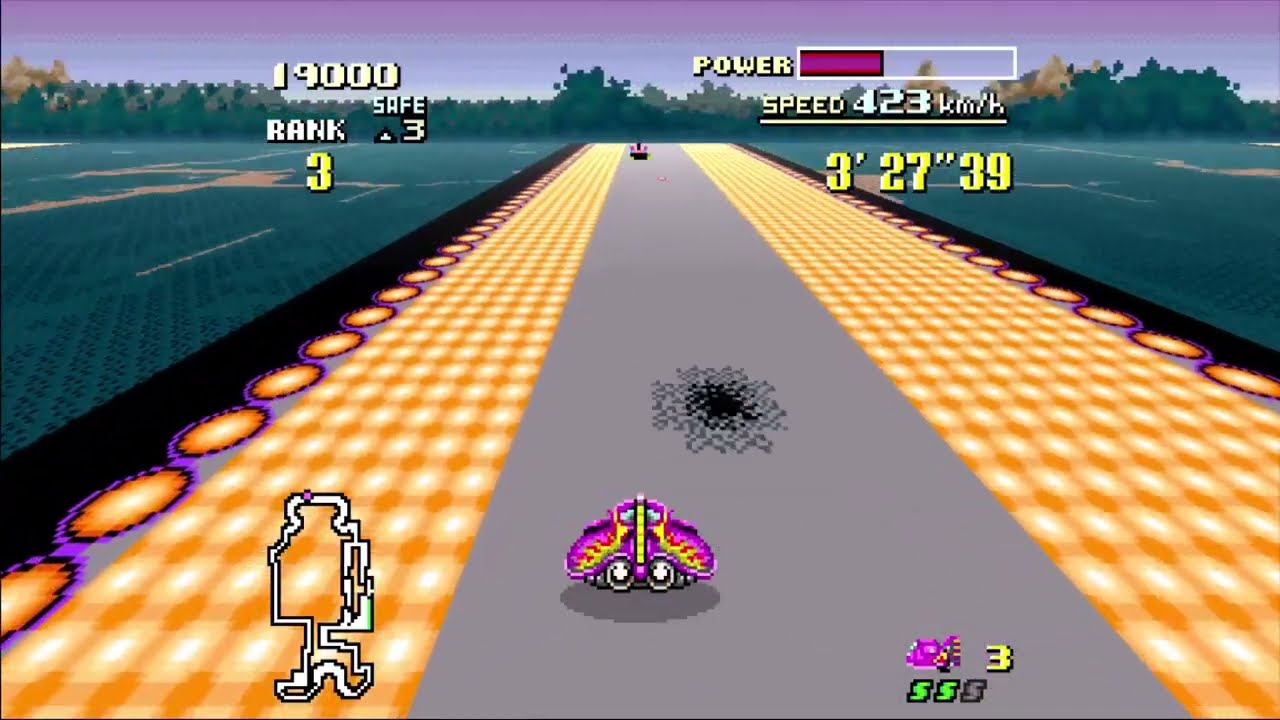 F-Zero Custom Tracks: Respect the Original / Master / Hack in HD 16:9 / SNES / bsnes