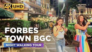 FORBES TOWN BGC Walking Tour 2023 | See the RICH and Luxurious Lifestyle in BGC Philippines【4K】