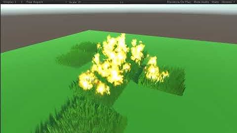 Unity - Spreading fire