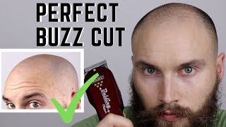 BUZZ CUT TIPS FOR FIRST TIME 0 GUARD BALDING HAIR CUT