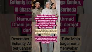 Ahmad Dhani Sebut Aksi Maia Estianty Lompat Pagar Hanya Konten, Al Ghazali Ungkap Versi Berbeda