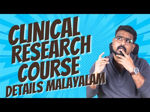 Best Job Oriented Course After Degree, Clinical Research Course Details Malayalam