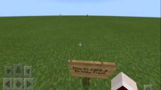 √Minecraft How to make a Birthday Place