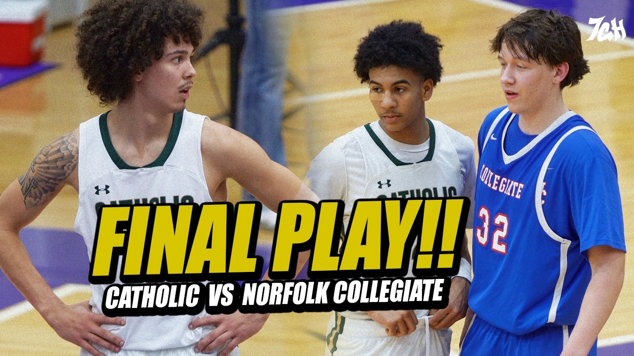 The BATTLE for TCIS CROWN 🏆 Catholic VS Norfolk Collegiate (H/L)