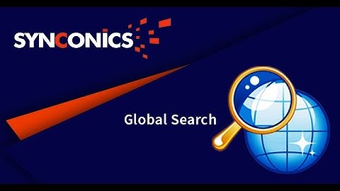 Global Search - search anywhere efficiently | Odoo Apps | #Synconics [ERP]