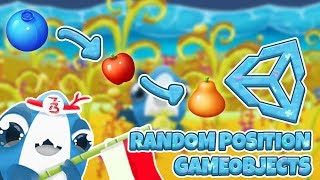 Unity2D Tutorial : Make Random GameObject Position Unity Tutorial