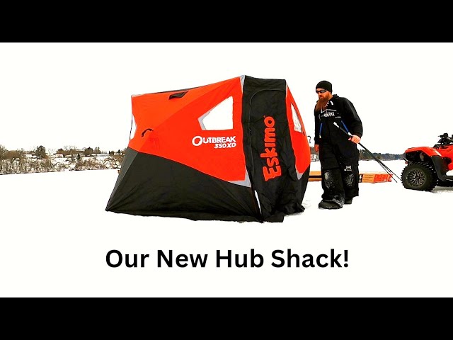 ESKIMO OUTBREAK 450 XD REVIEW {+ ice fishing NH} 