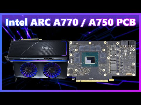 Intel Arc A770/A750 PCB Overview