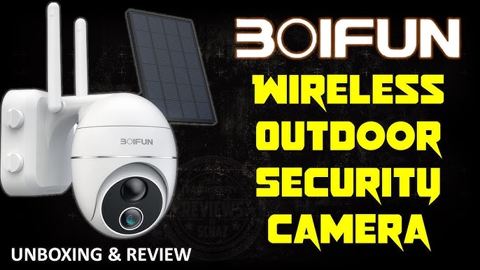 BOIFUN Solar Security Cam-Review & Tutorial #solar #camera #qhd  #finds #review #gadgets 