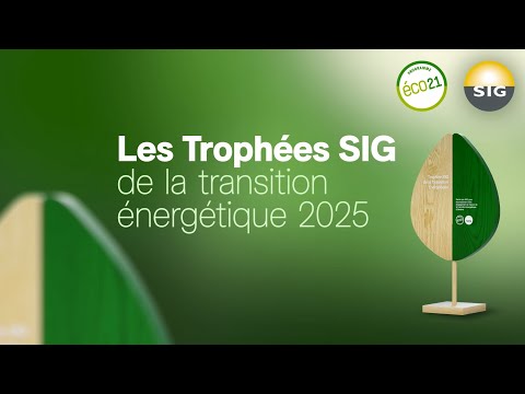 Trophées SIG de la Transition énergétique 2025 - video from SIG