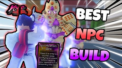 [YBA] GER Boxing is the BEST NPC Build for RANKED...