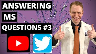 Answering MS Questions #3  (Heart problems, CRISPR, EBV, Lion's Mane, Stroke, Nerve pain JC Virus )