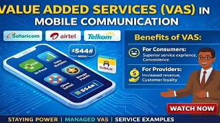 Understanding Value Added Services (VAS) | Mobile Communication LectureMC VASLecture: VAS