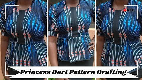 How to Draft a Princess Dart | Easy Pattern Drafting Tutorial