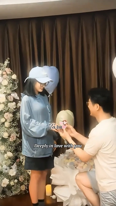 Mie Mie said 'Yes' CONGRATULATIONS COUPLES🥰😍#YangYiLu #yuerniu #YangMieMie #yangmeimei #Yulong