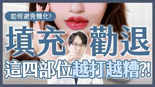 玻尿酸我勸退的⚠️「四大地雷區」💥解析，避免饅化臉關鍵公開！👀