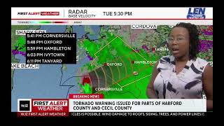 WJZ-TV CBS News Baltimore Severe Weather Coverage July 28, 2026
