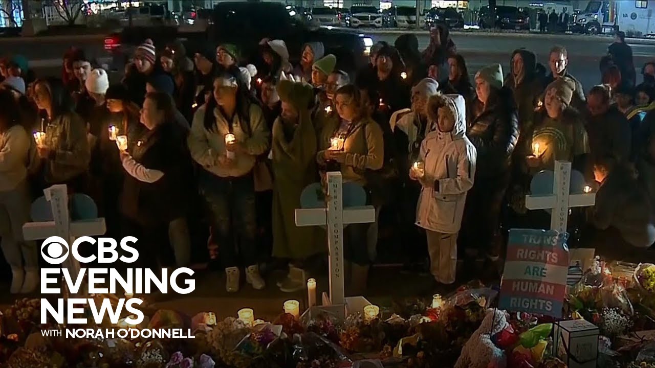 Vigils held for mass shooting victims - YouTube