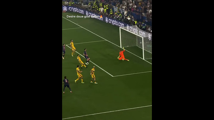 Desire doue goal today 🔥 #desiredoue #goal #doue #today #championsleague #psg #inter