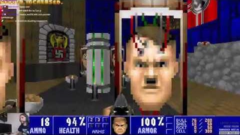 Doom - DBP21: Occult Secrets of the Third Reich on Mars playthrough (Ultra-Violence)