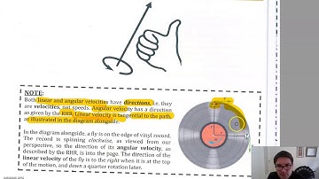 Video 2 Circular motion: Angular velocity