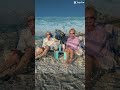 Beach time with mom.  Magic!