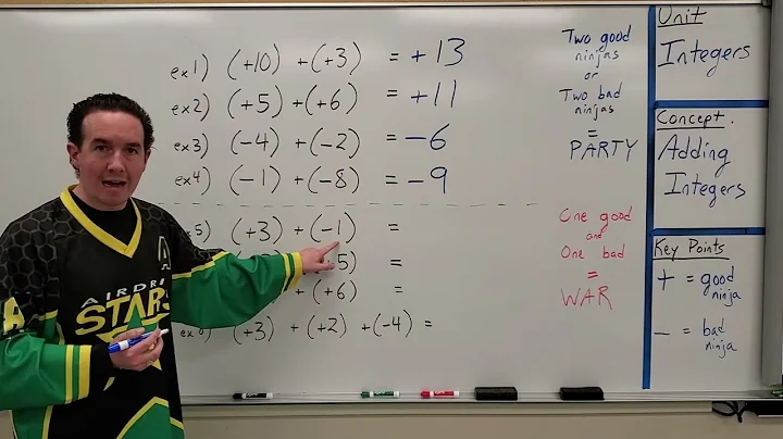 25 - Integers - Adding Integers