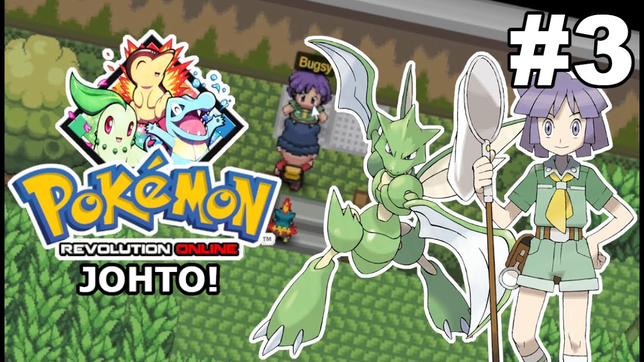Pokemon Revolution Online: JOHTO! #3: Azalea Town & Getting the Hive Badge!