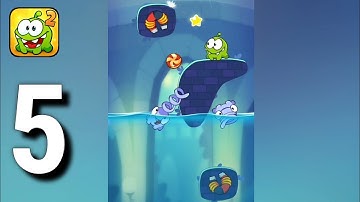 Cut the Rope 2 - Gameplay Walkthrough Part 5 | Levels 81-100 (Android, iOS) | GAMING Kid