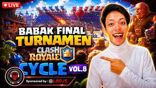 TURNAMEN CLASH ROYALE INDONESIA - PLAY OFF CYCLE VOL 8 #clashroyale