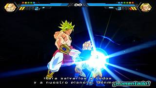 Goku SSJ vs Broly SSJ Legendario | Modo Historia | DBZ: BT4 Beta 14