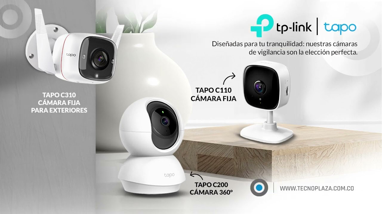 Cámara Vigilancia Inalambrica Wifi Exterior Tp-link Tapo 310