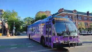 Pace Bus 2016 ElDorado National Axess BRT 40' 6568 on the Pulse Dempster Line