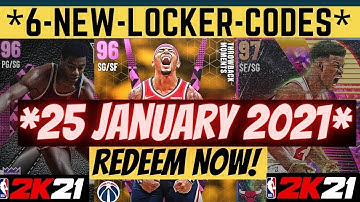 NBA 2K21 Locker Codes | Locker Codes 2K21 | 6 My Team Locker Codes| 2K21 Locker Codes | Next Gen