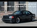 1989 Mercedes 560 SEC AMG wide body - striking eighties high-end tuning at its finest