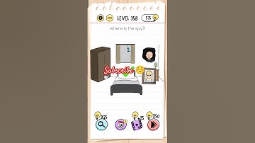 Brain Test Level 358 #braintest #shortvideo Where is the Spy?