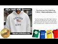 Top Kansas City USA Flag T-Shirt