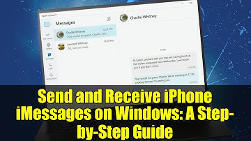 Send and Receive iPhone iMessages on Windows: A Step-by-Step Guide