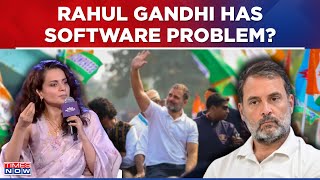 Rahul Gandhi Has Software Problem? Watch Kangana Ranaut Savage In Conversation With Navika Kumar