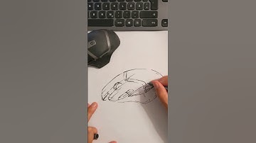 drawing a mouse🖱️🐭 #industrialdesign #sketching #artprocess #drawing #howtodraw #dailyart #sketches