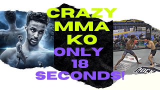 SOMALI MMA FIGHTER INSANE 1st ROUND KO!