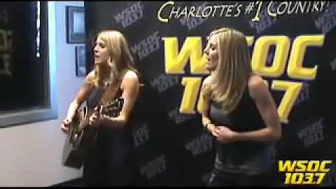 103.7 WSOC: Kate & Kasey in the Studio singing "You're Not My Judge"