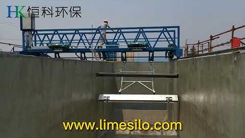 On site Commissioning of Travelling Type Lifting Rake Type Sludge Scrapers