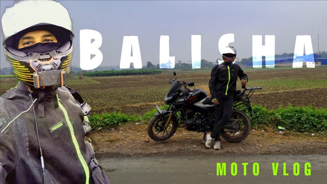 Balisha Moto Vlog with rainy Weather 🌦 | Cha khawa | Balisha | avinash ...