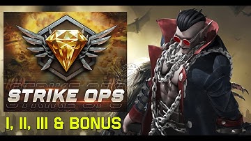 War Commander : Strike Ops : Tachyon : Base I,II,III & Bonus