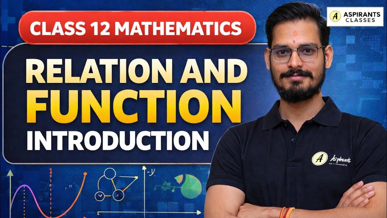 RELATION AND FUNCTION CLASS 12 MATHEMATICS CHSE CBSE - YouTube